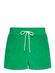 Drawstring Terry Short Bottoms Shorts Sweat Shorts Green Polo Ralph Lauren