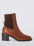 AND/OR Page Leather Heeled Casual Chelsea Boots