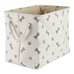 Bone Dry Panier de Rangement de Jouet et Accessoire DII Pet pour Animal Domestique, pour décoration intérieure et Utilisation Quotidienne