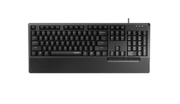 Rapoo NK2000 Wired Spillresistant Keyboard Black