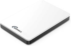 500GB Type C USB 3.1 Externes Portable Durs Disques pour Fenêtres PC, Mac, Smart TV, Xbox One/Série X & PS4 /PS5, Blanc