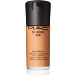 MAC Cosmetics Studio Fix Fluid SPF 15 24HR Matte Foundation + Oil Control mattifying foundation SPF 15 shade NC43.5 30 ml