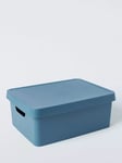 John Lewis ANYDAY Stackable Plastic Storage Box with Lid, Medium