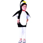 Dress Up America Costume de pingouin pour les tout-petits - Tunique Dress Up Costume de pingouin pour les enfants - Costume de pingouin d'Halloween pour bébé