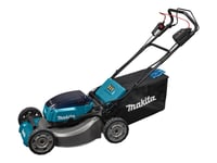 Makita Dlm536z - Gressklipper - Trådløs - 18 V - 5 Ah - Uten Batteri, Ingen Lader - 2800 Rpm - 53 Cm - 42.8 Kg - Solo