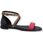 Bottines MICHAEL Michael Kors  Astrid Flat Sandal Donna Black Multi 40S2ATFA2L