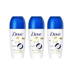 Dove Original Roll-On Cream Antiperspirant Deodorant Advanced Care 50ml 3 6 Pack