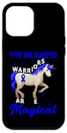 Coque pour iPhone 15 Pro Max Type One Diabetes Diabetic T1D Warriors Licorne Magique