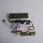 Carte de pilote de contrôleur HDMI LCD, 4 lampes, Module de TV USB 17 "", 30 broches, pour M170EG01 V8 VGA AV Signal numérique 1280X1024