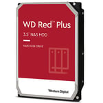 WD Red Plus 6TB NAS 3.5" Internal Hard Drive - 5400 RPM Class, SATA 6 Gb/s, CMR, 256MB Cache, 3 Year Warranty