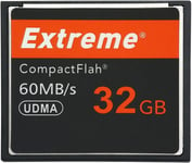 Extreme Carte Mémoire Compacte Flash 32 Go Pour Photographe Professionnel, Vidéographe, Amateur