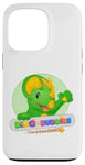 iPhone 13 Pro Cute Dinosaur Trey the Triceratops Dino-Buddies Dino-Stars Case