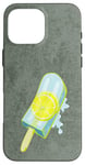 Coque pour iPhone 16 Pro Max Bloc de glace au citron aigre