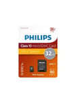 Philips FM32MP45B - flash memory card - 32 GB - microSDHC UHS-I