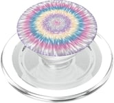 Pretty Tie Dye in Pink, Blue, Yellow & Purple Pastel Colors PopSockets PopGrip for MagSafe