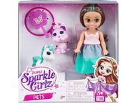 Sparkle Girlz Sparkle Girlz Doll Playset Princess With Pets, Assort., 100522