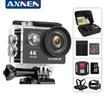 AXNEN ? caméra d'action H9R H9, Ultra HD 4K, 30fps, 1080P, 60fps, WiFi, étanche, 2 pouces - Type GoPro