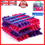 40pcs Hair Curlers for Long Hair Heatless Spiral Curlers Perm Rod Curls DIY Kit