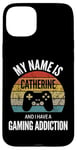 Coque pour iPhone 15 Plus Mon nom est Catherine et j'ai un ajout de jeu