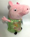 Official Licensed Peppa Pig Soft Plush Toy 30cm Being Best Friends Is Sweet (R5)