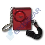 Red 140db Minder Personal Panic Rape Attack Safety Keyring Alarm