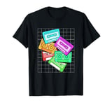 Cassette Tapes Collection Colorful Cassette Tape T-Shirt