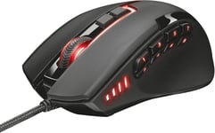 GXT 164 Sikanda Souris Gamer, MMO, 5000 DPI, 12 Boutons Programmables, RGB LED - Noir