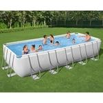 Piscine rectangulaire hors sol Power Steel 19281 l