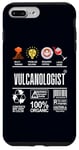 iPhone 7 Plus/8 Plus Vulcanologist Job Definition Skills Coffee Wine Sarcasm Case