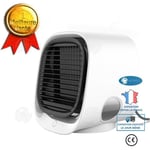 INN® Mini Humidification Air Cooler Bärbar skrivbordsluftkonditionering USB negativ jonluftkylare