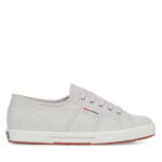 Superga Unisex Adult 2950 Cotu Trainers (Grey Silver/Avorio) - Size UK 8