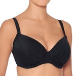 Wiki Basic Balconette Bikini Top Svart G 70 Dam