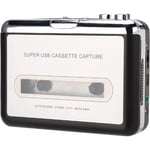 Lecteur de Cassettes Portable, Convertisseur de Capture de Bande USB vers CD MP3 Lecteur de Musique Audio Compatible avec Les O[243]