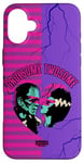 iPhone 16 Plus Universal Monsters Gruesome Twosome Bride & Frankenstein Case