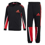 adidas Men's OSR Suit Tracksuit Black/Hirere, 4