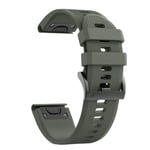 Garmin Instinct 2S Klockarmband i silikon, 20mm - Grön