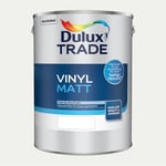 DULUX TRADE VINYL MATT WHITE COTTON 5L