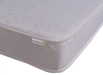 Starlight Beds - Single Mattress. Basic Tufted Sprung Mattress. 3ft x 6ft3