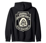 Johnny Hardwood's Bush Trimming Company, Funny Gardener Zip Hoodie