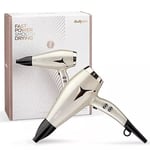 BaByliss Pearl Shimmer Hair Dryer 2200W with 3 Heat & 2 Speed Settings 5562U