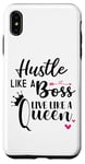 iPhone XS Max I am the Boss Queen Mom Hustle Like a Boss Live Like a Queen Case