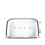 Smeg - 4 Slice Toaster Chrome - Brödrostar