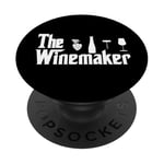 Wine Maker Winemaking Grapes Harvest Vineyard Winery Vintner PopSockets Adhesive PopGrip