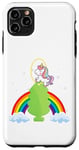 iPhone 11 Pro Max Unicorn Riding Car Air Fresher Boys Girls Women Kids Rainbow Case