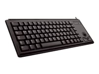 Cherry Compact-Keyboard G84-4400 - Tangentbord - Ps/2 - Amerikansk - Svart