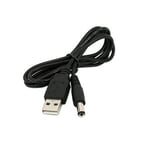 USB Charger Cable for Babyliss i-Stubble 7895U Hair Trimmer Clipper CW6