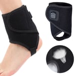 Foot USB Warm Pain Relief Heating Ankle Pad Heated Massager Brace Wrap