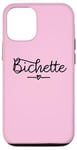 Coque pour iPhone 13 Bichette surnom cadeau fille femme couple Saint-Valentin