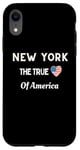 iPhone XR Patriotic Love New York USA The True Heart Of America Case