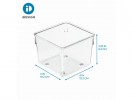 Interdesign Inc Skuffeinnsats Idesign 10X10X8Cm Klar ID-52730